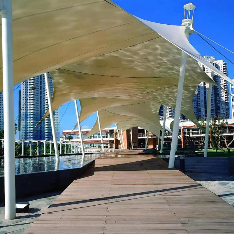 洛川县膜结构景观棚