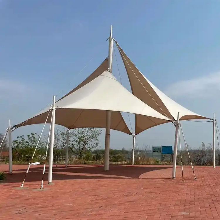 洛川县膜结构景观棚