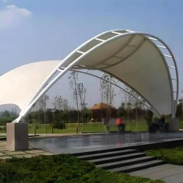 洛川县膜结构景观棚