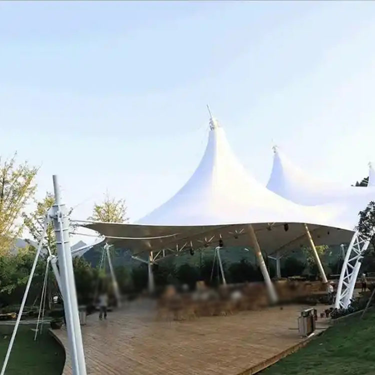 洛川县膜结构景观棚