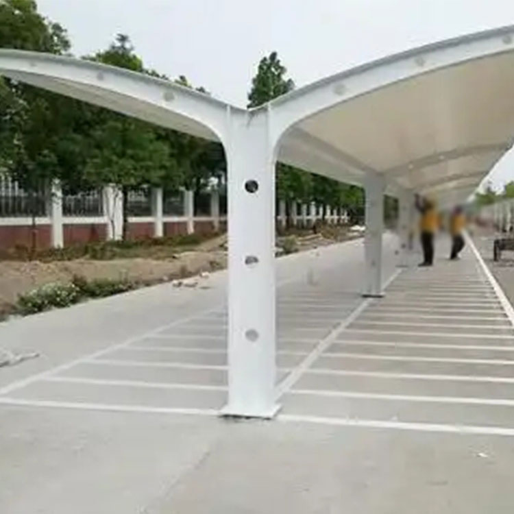 洛川县膜结构电动车棚