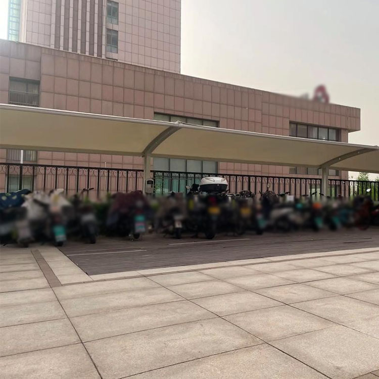 洛川县膜结构电动车棚