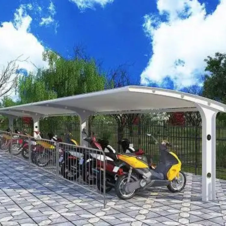 洛川县膜结构电动车棚